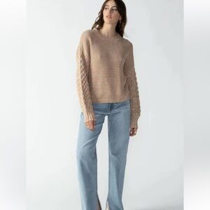 Sanctuary Women's Knit Sweater in Tan